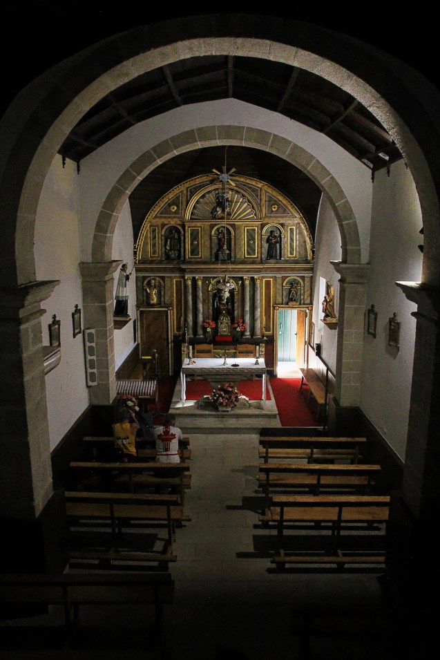 Another little church in a village along the way. Most of them are closed so today we just got lucky