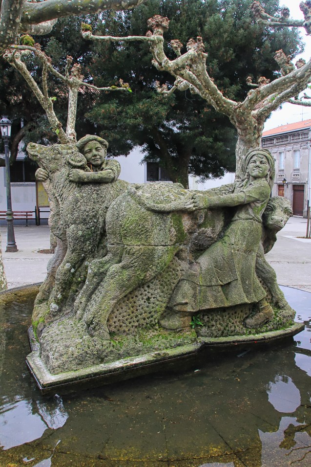 We're not sure what they're doing with this cow but it has something to do with cheese.