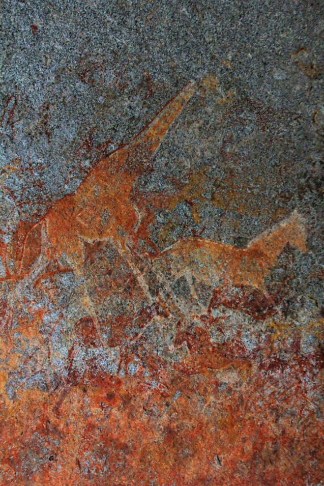 9,000 year old cave paintings