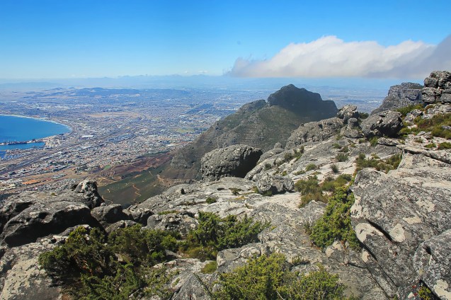 View from the top of Table Mountain