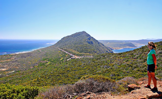 View of the Cape of Good Hope from the lighthouse