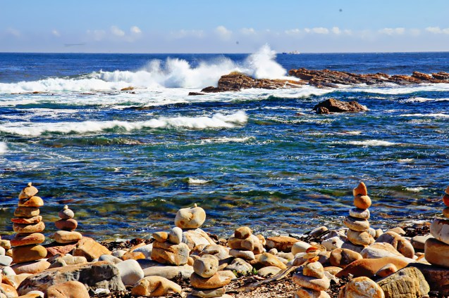 Inukshuks at Cape of Good Hope