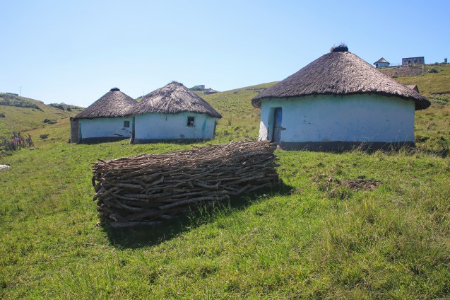 Typical rondavel homes