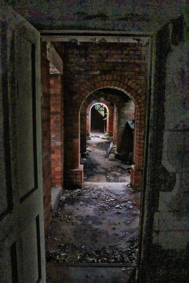 Inside the monastery