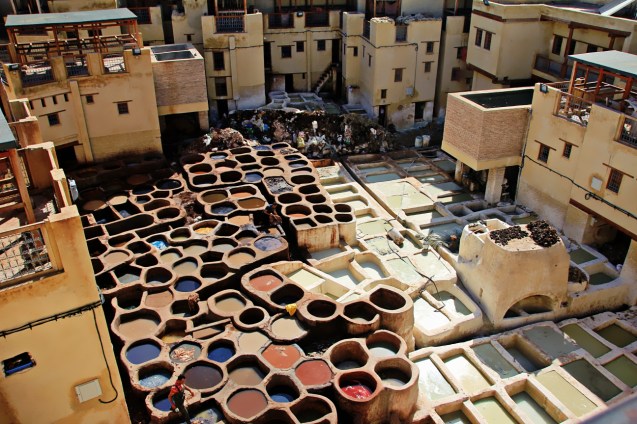 Tannery uses pigeon poop to cure leather