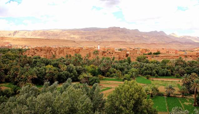 One of many kasbahs along the way