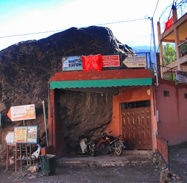 If the rock won't move, build around it