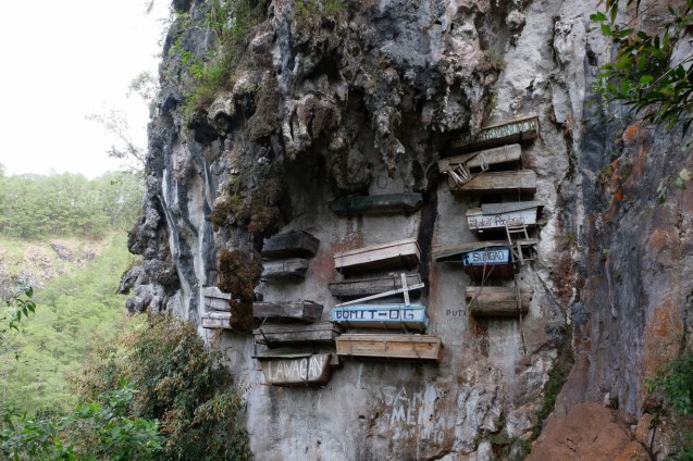 Hanging coffins