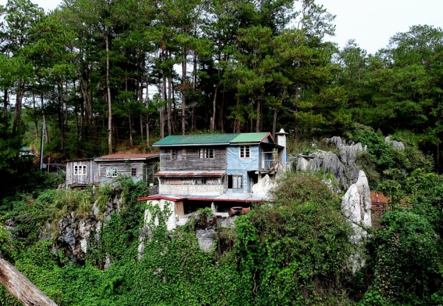 A wise man builds his house upon a rock?