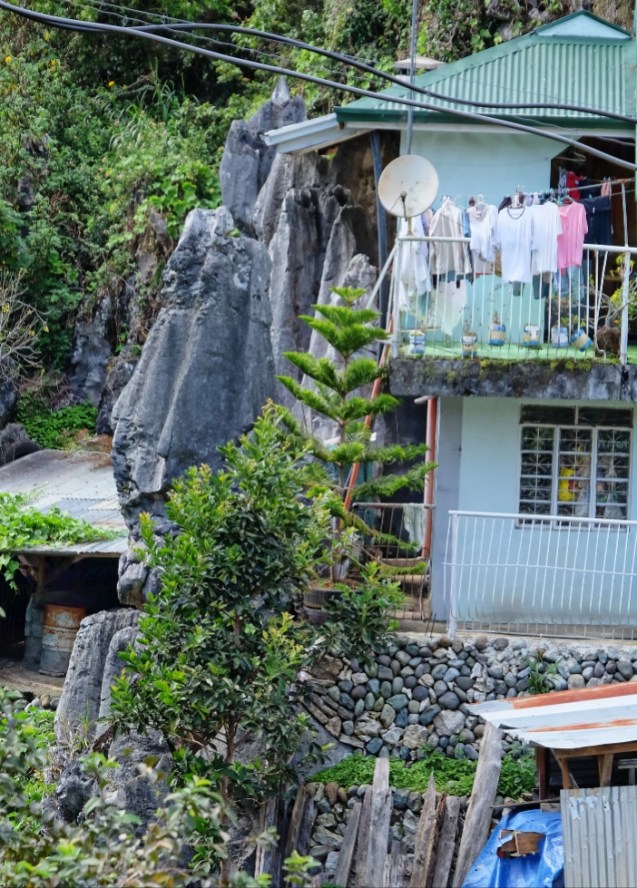 Love how they build homes right into the rock