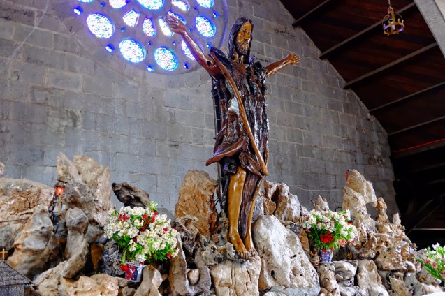 Statue of Jesus in St Mary's church