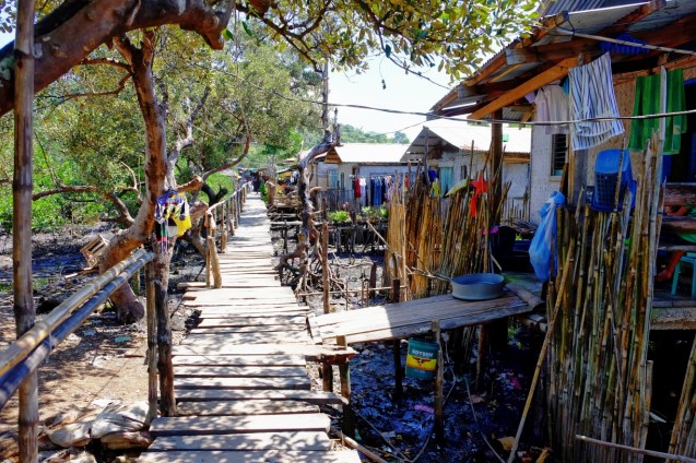 The "bridge" leading to RB Transient house
