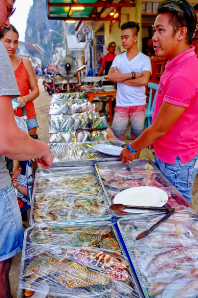 Barbecue on the street