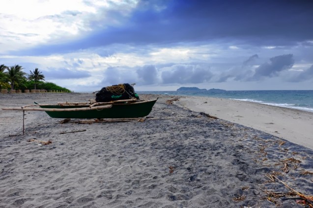 Boat on a beach