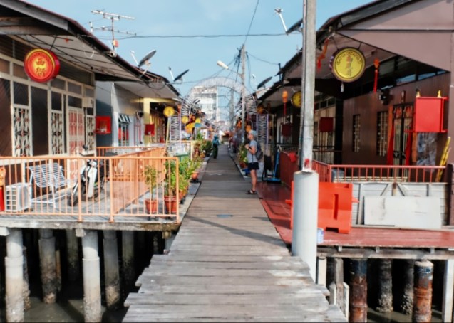 Chew Jetty, Georgetown, Penang, Malaysia