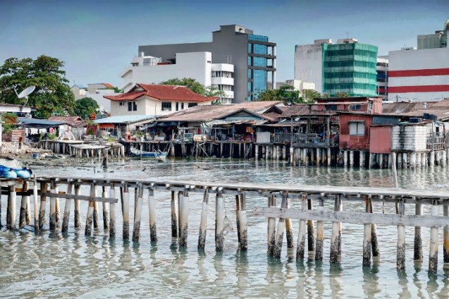 Chew Jetty, George Town, Penang, Malaysia