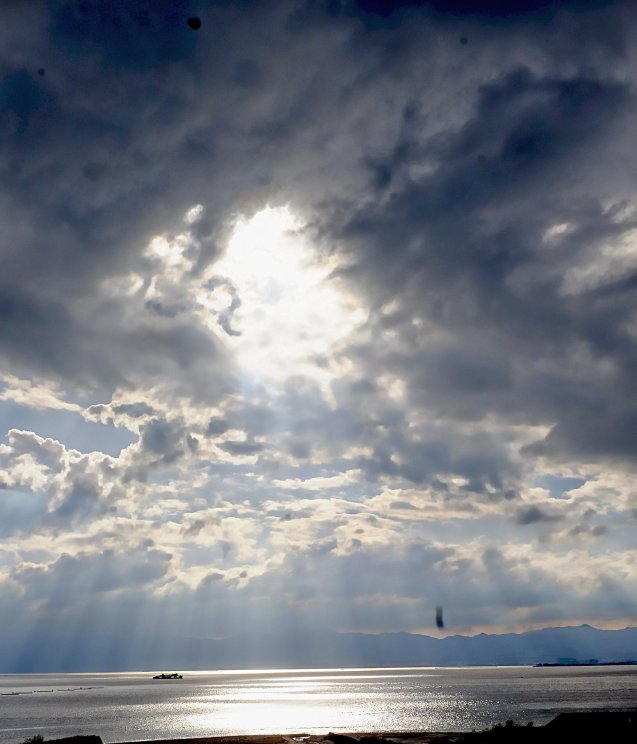 Beautiful clouds.....or ash?